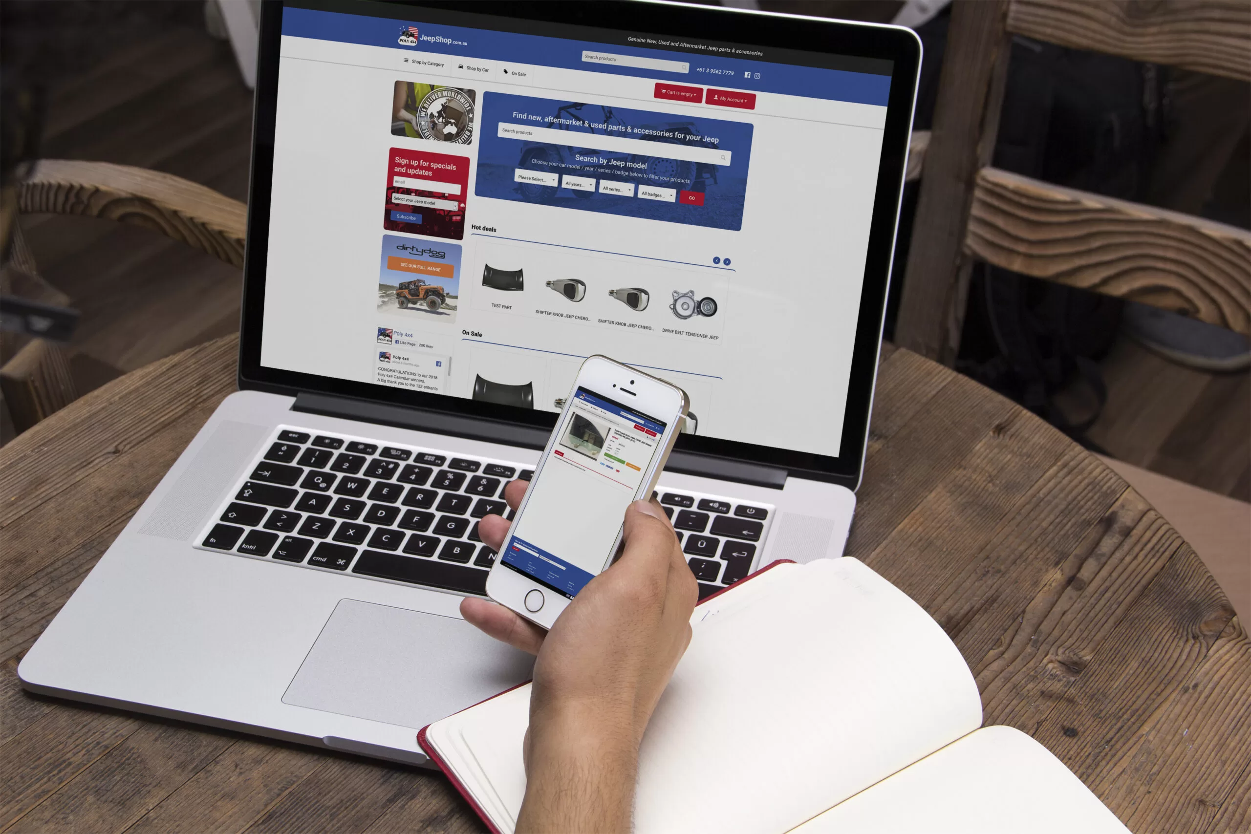 Poly4x4 Website and Portal